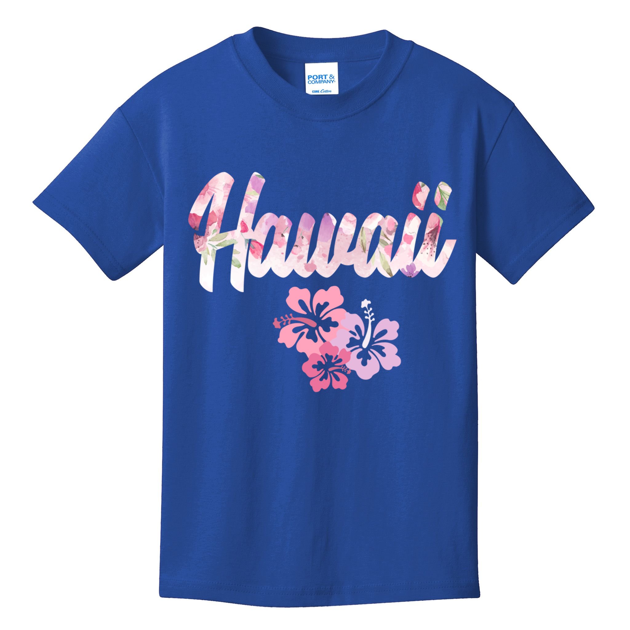 Hawaii Family Vacation Matching Gift Kids T-Shirt