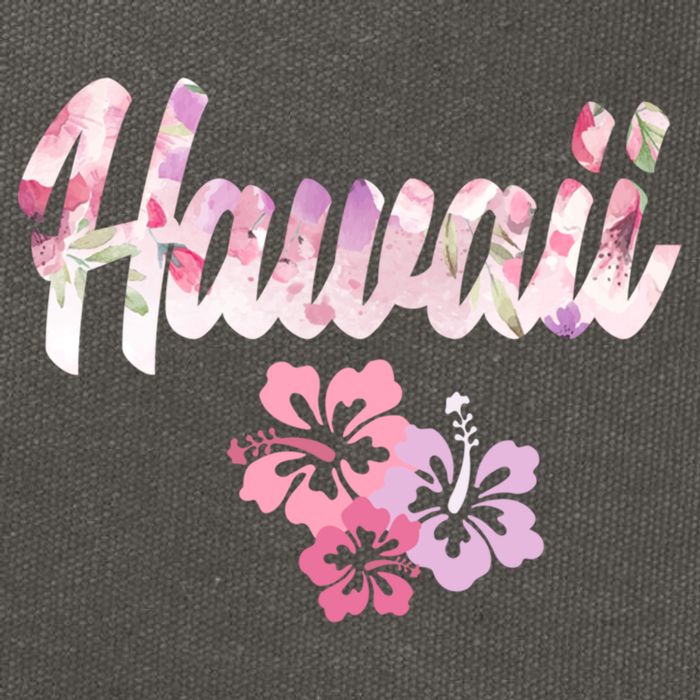 Hawaii Family Vacation Matching Gift Cotton Canvas Backpack