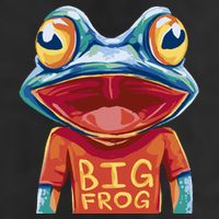 Happy Frog With Big Eyes Cool Comfort Performance Bucket Hat