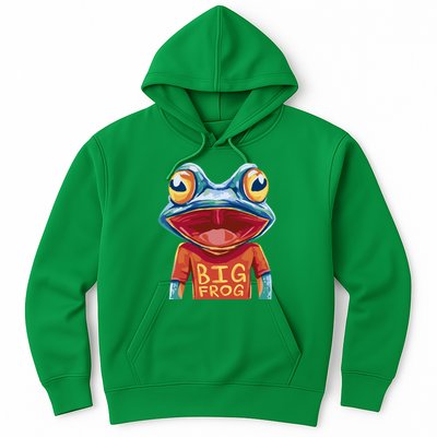 Happy Frog With Big Eyes Hoodie