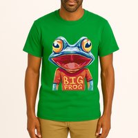 Happy Frog With Big Eyes Tall T-Shirt
