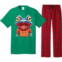 Happy Frog With Big Eyes Pajama Set