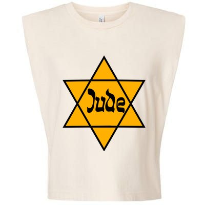 Hillel Fuld Wearing Dude Israel Star Garment-Dyed Women's Muscle Tee