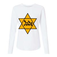 Hillel Fuld Wearing Dude Israel Star Womens Cotton Relaxed Long Sleeve T-Shirt