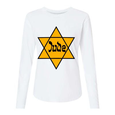 Hillel Fuld Wearing Dude Israel Star Womens Cotton Relaxed Long Sleeve T-Shirt