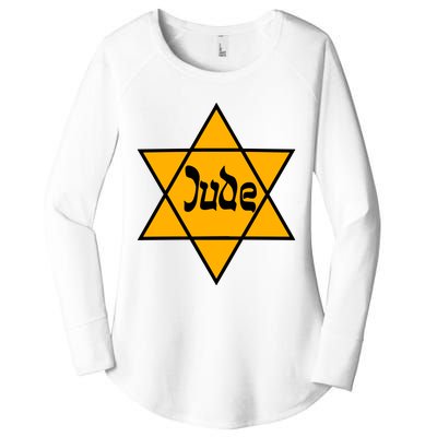 Hillel Fuld Wearing Dude Israel Star Women's Perfect Tri Tunic Long Sleeve Shirt