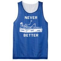 Halloween For Women Never Better Skeleton Mesh Reversible Basketball Jersey Tank