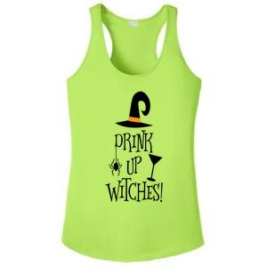 Halloween Funny Witch Up Witches Drunk Wine Beer Booze Gift Ladies PosiCharge Competitor Racerback Tank