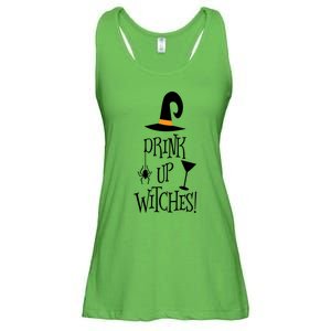 Halloween Funny Witch Up Witches Drunk Wine Beer Booze Gift Ladies Essential Flowy Tank