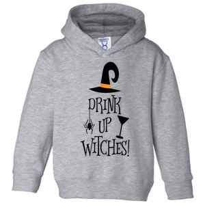 Halloween Funny Witch Up Witches Drunk Wine Beer Booze Gift Toddler Hoodie