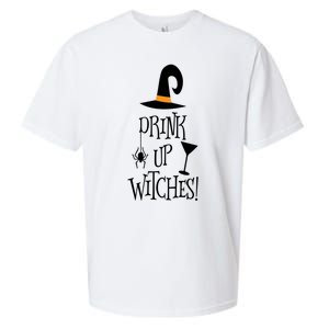 Halloween Funny Witch Up Witches Drunk Wine Beer Booze Gift Sueded Cloud Jersey T-Shirt