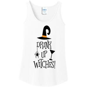 Halloween Funny Witch Up Witches Drunk Wine Beer Booze Gift Ladies Essential Tank