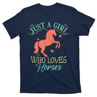 Horse For Wo Teens Girl Horse Lover T-Shirt