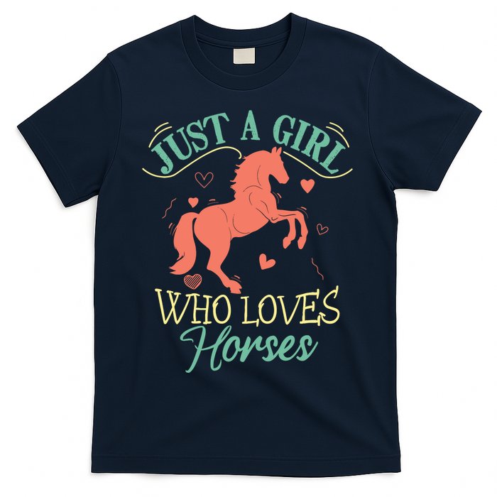 Horse For Wo Teens Girl Horse Lover T-Shirt