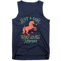 Horse For Wo Teens Girl Horse Lover Tank Top