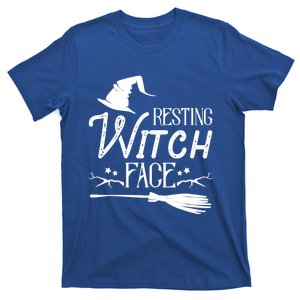 Halloween Funny Witch Costume Resting Witch Face Gift T-Shirt