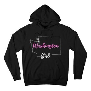 Home Funny W.A.S.H.I.N.G.T.O.N S.T.A.T.E Girl Hoodie