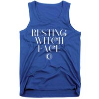 Halloween Funny Witch Costume Resting Witch Face Gift Tank Top