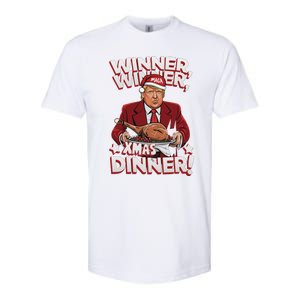 Humor Funny Winner Winner Christmas Dinner Trump Funny Xmas Softstyle CVC T-Shirt