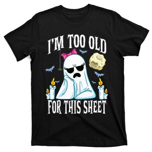 Halloween For Women Ghost Face Costume T-Shirt