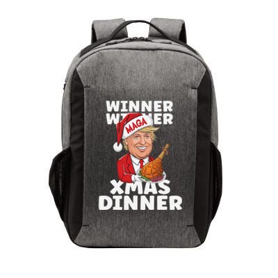 Humor Funny Winner Winner Christmas Dinner Trump Funny Xmas Vector Backpack