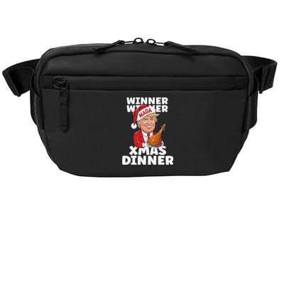 Humor Funny Winner Winner Christmas Dinner Trump Funny Xmas Crossbody Pack