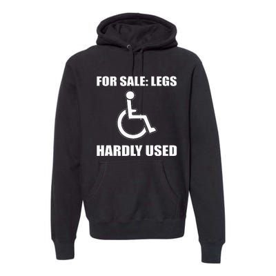 Handicapped For Wheelchair Humor Premium Hoodie