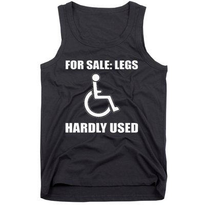 Handicapped For Wheelchair Humor Tank Top