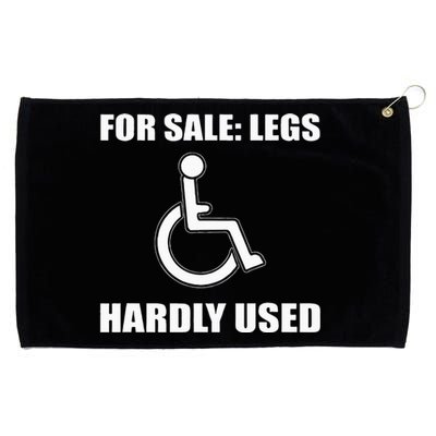 Handicapped For Wheelchair Humor Grommeted Golf Towel