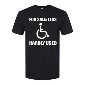 Handicapped For Wheelchair Humor Softstyle® CVC T-Shirt