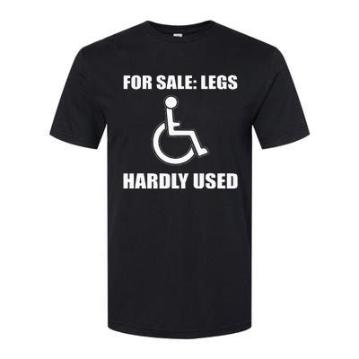 Handicapped For Wheelchair Humor Softstyle® CVC T-Shirt