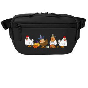 Halloween Funny Witch Spooky Chicken Costume Chick Or Treat Crossbody Pack