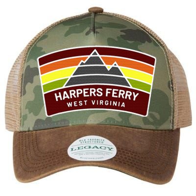 Harpers Ferry West Virginia Mountains Wv Vacation Souvenir Legacy Tie Dye Trucker Hat