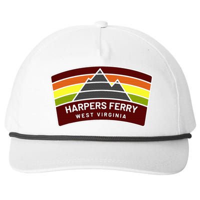 Harpers Ferry West Virginia Mountains Wv Vacation Souvenir Snapback Five-Panel Rope Hat