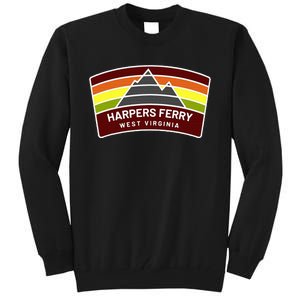 Harpers Ferry West Virginia Mountains Wv Vacation Souvenir Tall Sweatshirt