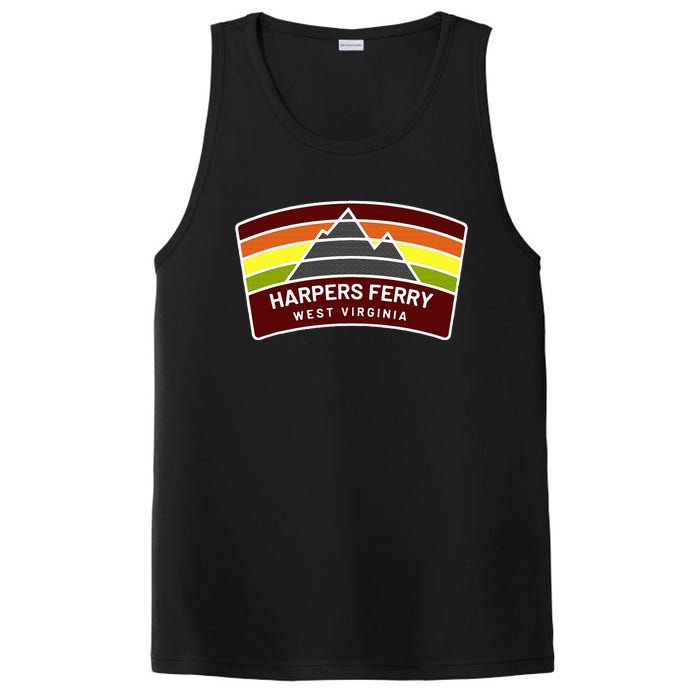 Harpers Ferry West Virginia Mountains Wv Vacation Souvenir PosiCharge Competitor Tank