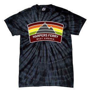 Harpers Ferry West Virginia Mountains Wv Vacation Souvenir Tie-Dye T-Shirt