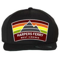 Harpers Ferry West Virginia Mountains Wv Vacation Souvenir Wool Snapback Cap