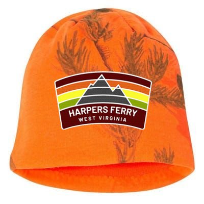 Harpers Ferry West Virginia Mountains Wv Vacation Souvenir Kati - Camo Knit Beanie