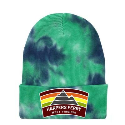 Harpers Ferry West Virginia Mountains Wv Vacation Souvenir Tie Dye 12in Knit Beanie