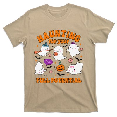 Haunting For Your Full Potential Cute Halloween Ghost T-Shirt