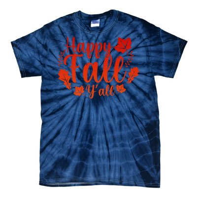 Happy Fall Yall Tie-Dye T-Shirt