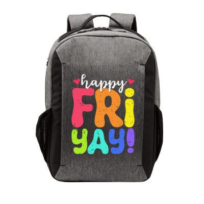 Happy Fri Yay Friday Funny Teacher Friyay Teacher Vector Backpack