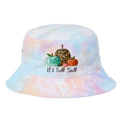 Happy Fall Y’all Pumpkin Leopard Its Fall Yall Thanksgiving Tie Dye Newport Bucket Hat