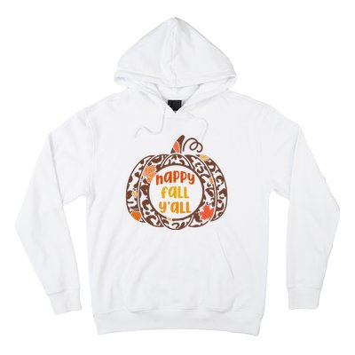 Happy Fall Yall Festive Pumpkin Hoodie