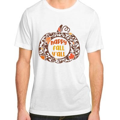 Happy Fall Yall Festive Pumpkin Adult ChromaSoft Performance T-Shirt