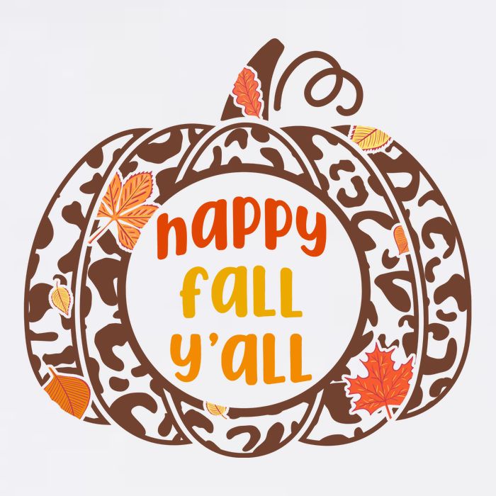 Happy Fall Yall Festive Pumpkin 11oz C Handle Ceramic Mug