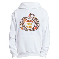 Happy Fall Yall Festive Pumpkin Urban Pullover Hoodie