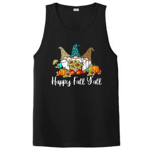 Happy Fall Y'all Gnome Autumn Gnomes Pumpkin Spice Season PosiCharge Competitor Tank