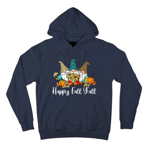 Happy Fall Y'all Gnome Autumn Gnomes Pumpkin Spice Season Hoodie